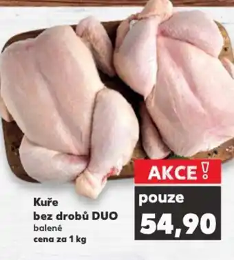 Kaufland Kuře bez drobů DUO nabídka