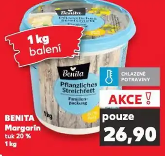 Kaufland BENITA Margarin nabídka
