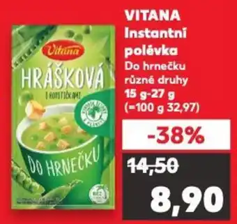 Kaufland VITANA Instantni polévka nabídka
