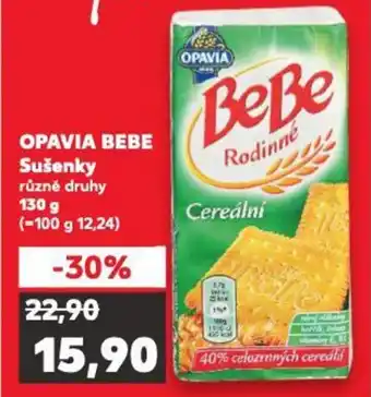 Kaufland OPAVIA BEBE Sušenky nabídka