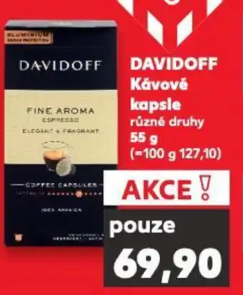 Kaufland DAVIDOFF Kávové kapsle nabídka