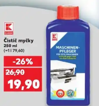 Kaufland Čistič myčky 250 ml nabídka