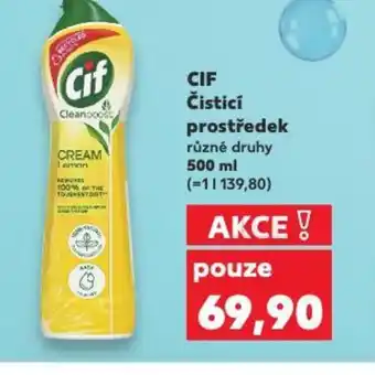 Kaufland CIF Čisticí prostředek nabídka