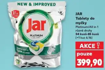 Kaufland JAR Tablety do myčky nabídka