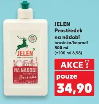 Kaufland JELEN Prostředek na nádobí nabídka