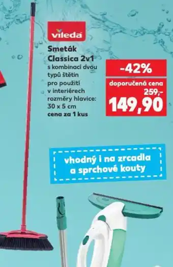 Kaufland Smeták Classica 2v1 nabídka