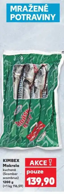 Kaufland KIMBEX Makrela nabídka