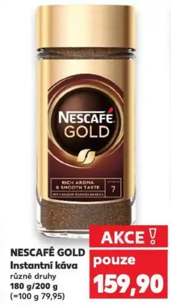 Kaufland NESCAFÉ GOLD Instantní káva nabídka