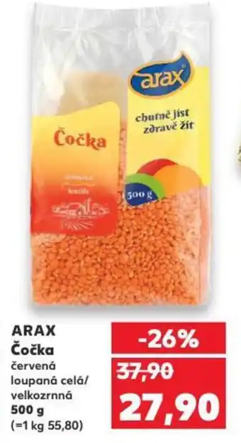 Kaufland ARAX Čočka nabídka