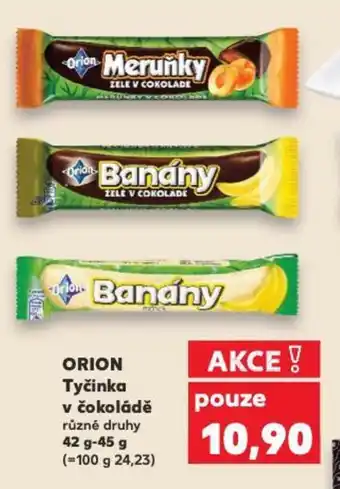 Kaufland ORION Tyčinka v čokoládě nabídka