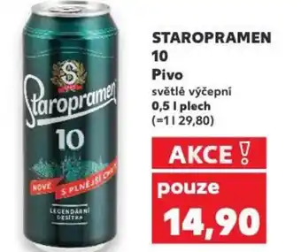 Kaufland STAROPRAMEN 10 Pivo nabídka