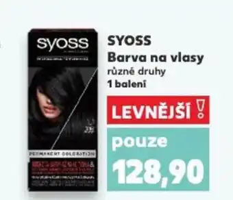 Kaufland SYOSS Barva na vlasy nabídka
