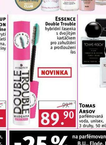 Rossmann Essence double trouble řasenka nabídka