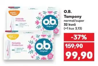 Kaufland O.B. Tampony nabídka