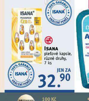 Rossmann Isana pleťové kapsle nabídka