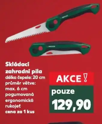 Kaufland Skládací zahradní pila nabídka