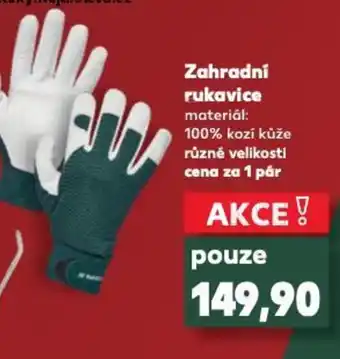 Kaufland Zahradni rukavice nabídka