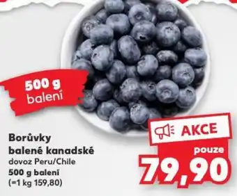 Kaufland Borůvky balené kanadské nabídka