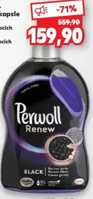 Kaufland PERWOLL Prací gel/kapsle nabídka
