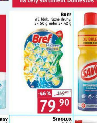 Rossmann Bref wc blok nabídka