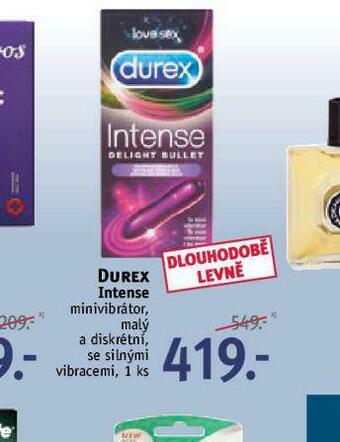 Rossmann Durex intense minivibrátor nabídka