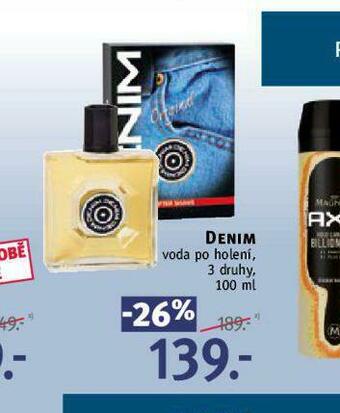 Rossmann Denim voda po holení nabídka