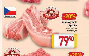 Billa Vepřový bok špička nabídka