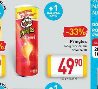 Billa Pringles nabídka