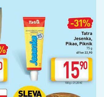 Billa Tatra jesenka, pikao, piknik nabídka