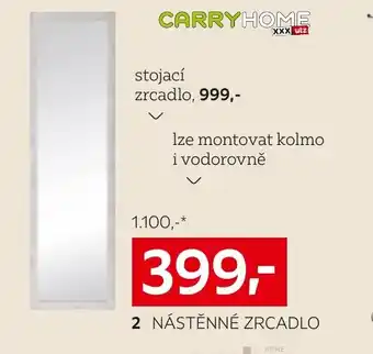 XXXLutz NÁSTĚNNÉ ZRCADLO nabídka