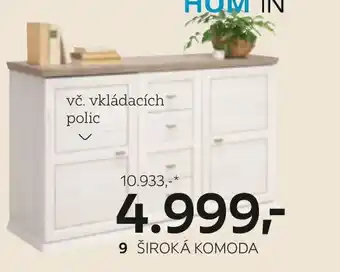 XXXLutz ŠIROKÁ KOMODA nabídka