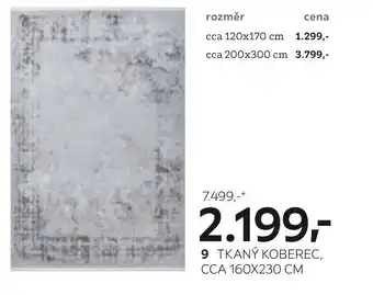 XXXLutz TKANÝ KOBEREC, CCA 160X230 CM nabídka