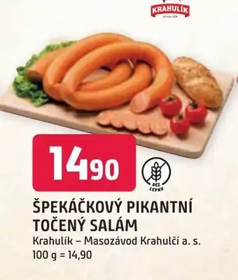 Trefa ŠPEKÁČKOVÝ PIKANTNÍ TOČENÝ SALÁM nabídka