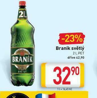 Billa Pivo braník nabídka