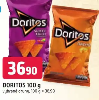 Trefa DORITOS 100 g nabídka