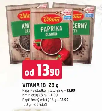 Trefa VITANA 18-28 g nabídka