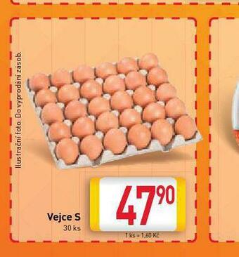 Billa Vejce s 30 ks nabídka