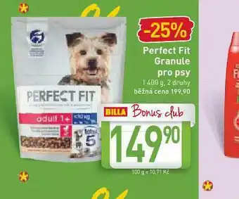 Billa Perfect fit granule rpo psy nabídka