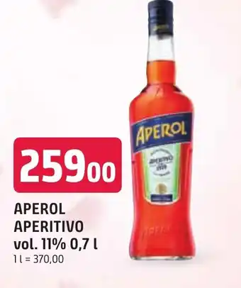 APEROL APERITIVO vol. 11% 0,7 l