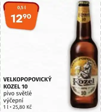 Trefa VELKOPOPOVICKÝ KOZEL 10 nabídka