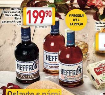 Billa Heffron elixír coffee nabídka