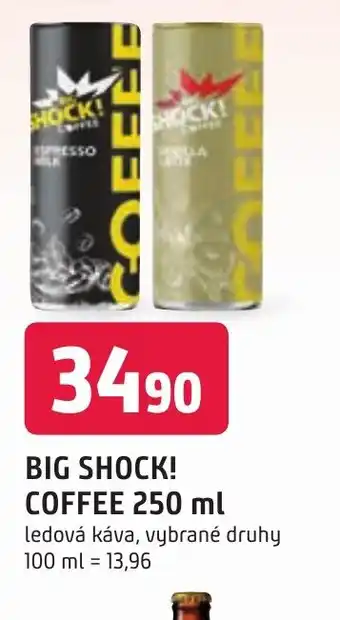 Trefa BIG SHOCK! COFFEE 250 ml nabídka