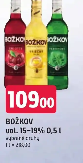 Trefa BOŽKOV vol. 15-19% 0,5 L nabídka