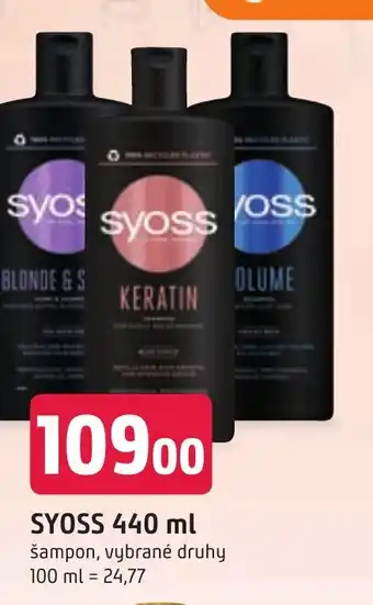 Trefa SYOSS 440 ml nabídka