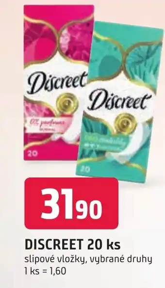 Trefa DISCREET 20 ks nabídka