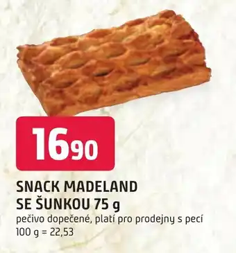 SNACK MADELAND SE ŠUNKOU 75 g
