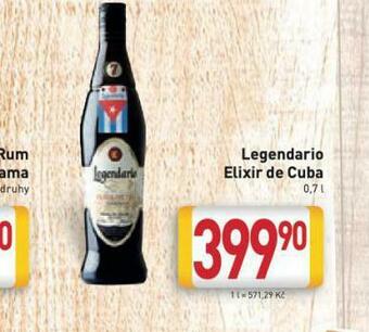 Billa Legendario elixír de cuba nabídka