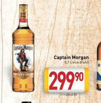 Billa Captain morgan nabídka