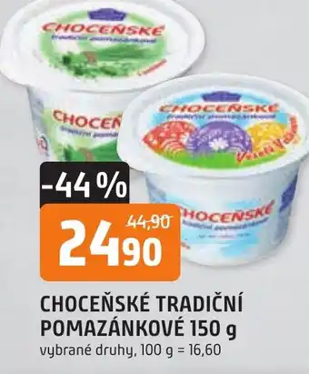 Trefa CHOCEŇSKÉ TRADIČNÍ POMAZÁNKOVÉ 150 g nabídka