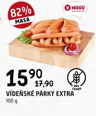 Terno VÍDEŇSKÉ PÁRKY EXTRA nabídka